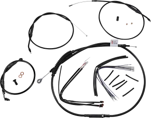 Burly Brand B30-1268 T-Bar Cable and Brake Line Kit - 12in.