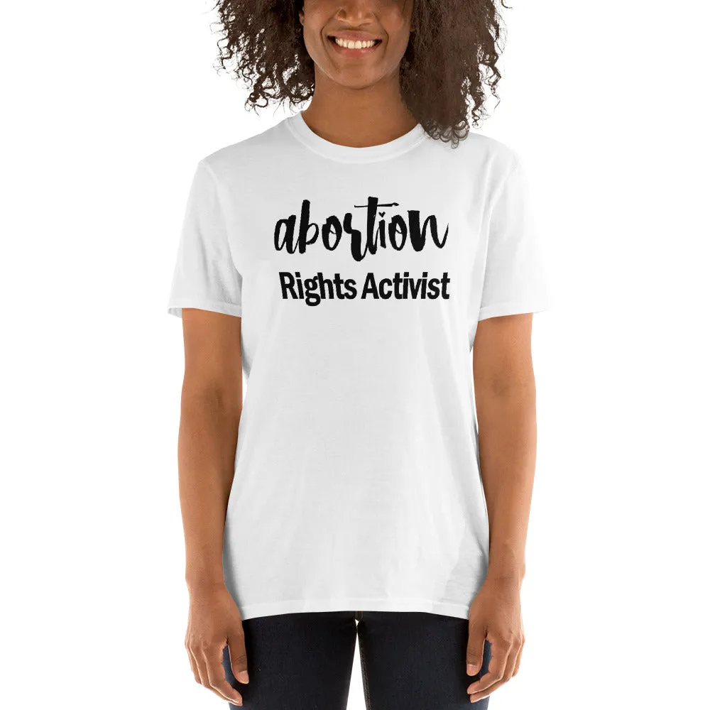 Buy Abortion Rights Activist  T-Shirt for Women in White