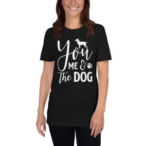 Buy You Me & The Dog  T-Shirt for Women in Black