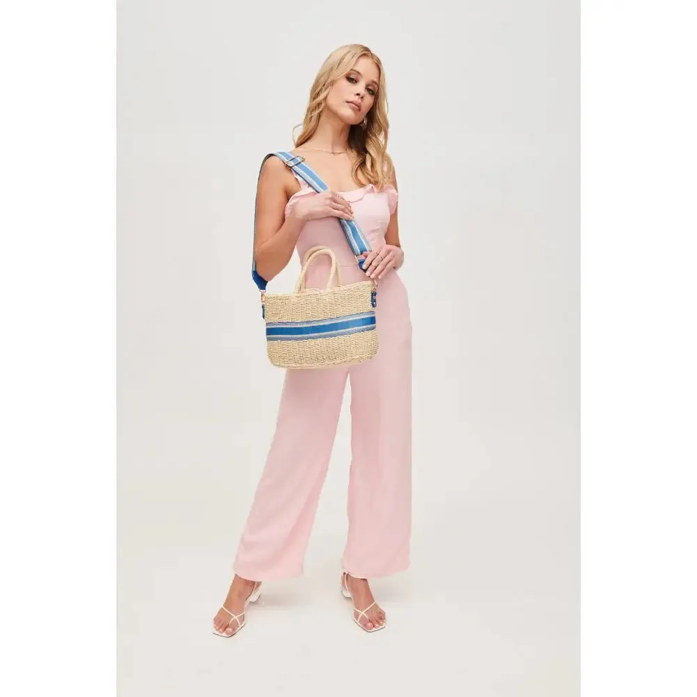 Caliana Tote Blue Beige