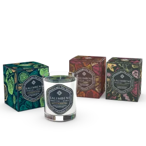 Candela Profumata 190gr Elisir di Bergamotto   Candela Profumata 190gr Incanto d'Ambra   Candela Profumata 190gr Spezie di Bisanzio