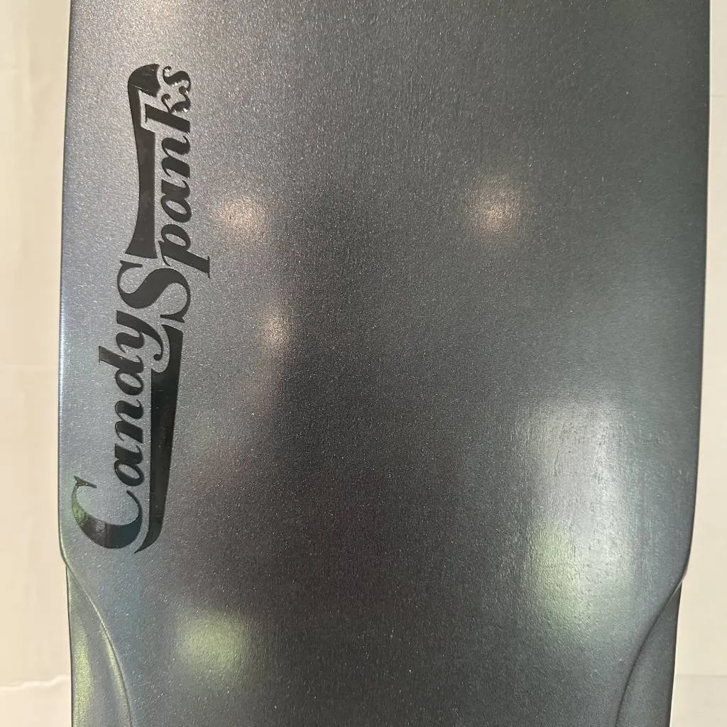 Candy Spanks Granicus metalic grey skateboard longboard