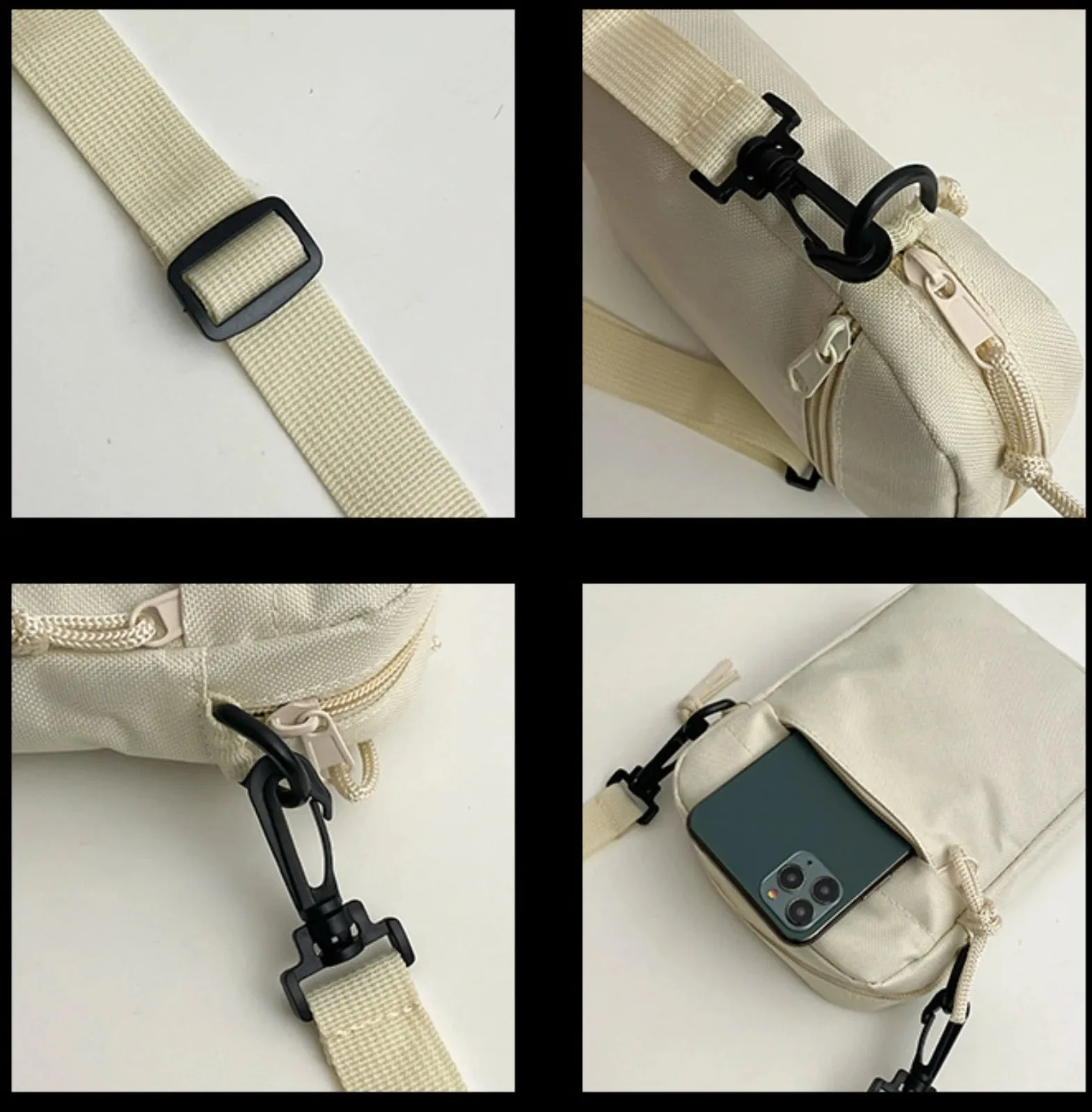 Canvas Crossbody Bag