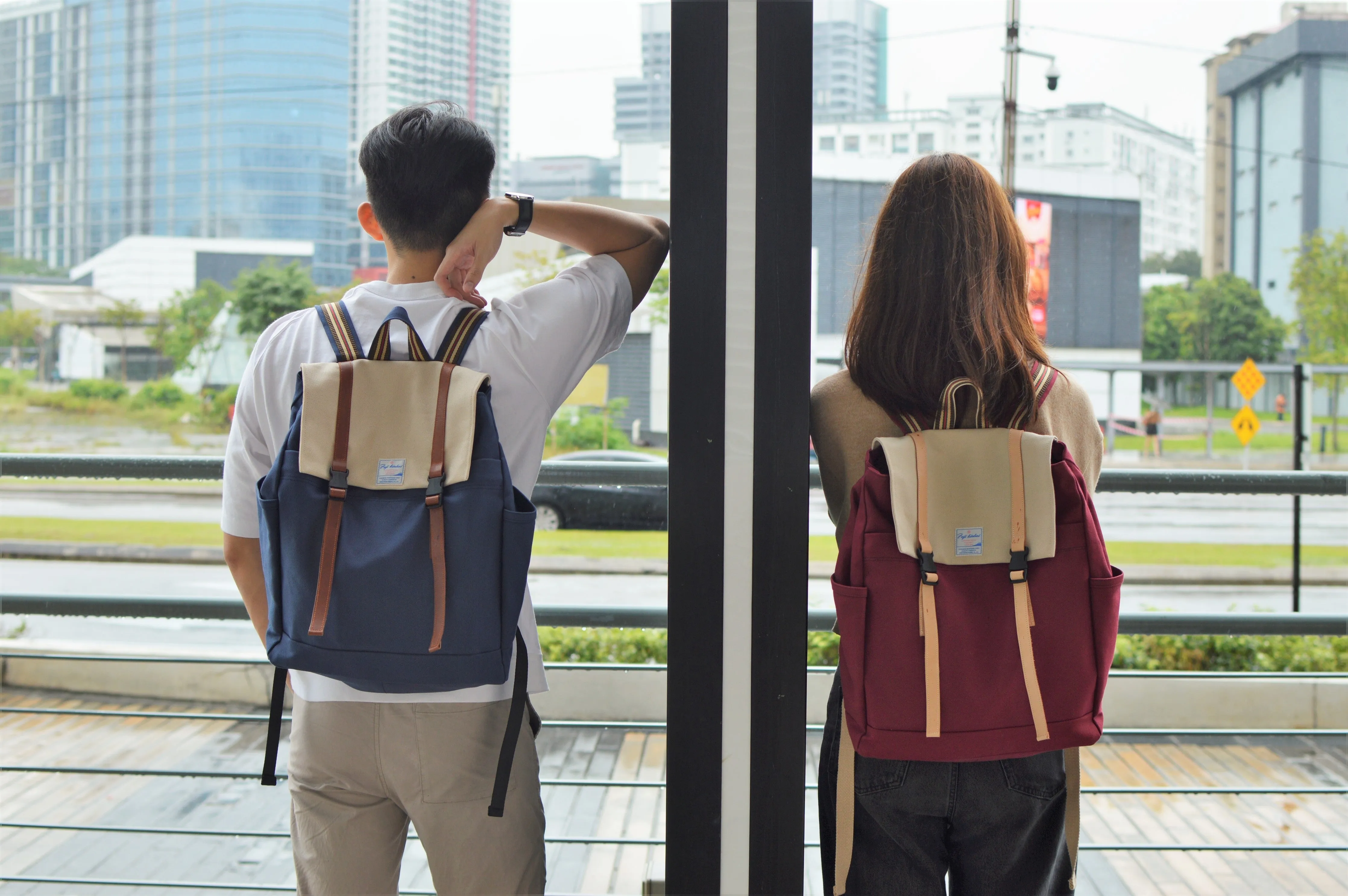 Carter 308 Charcoal Navy | Backpack