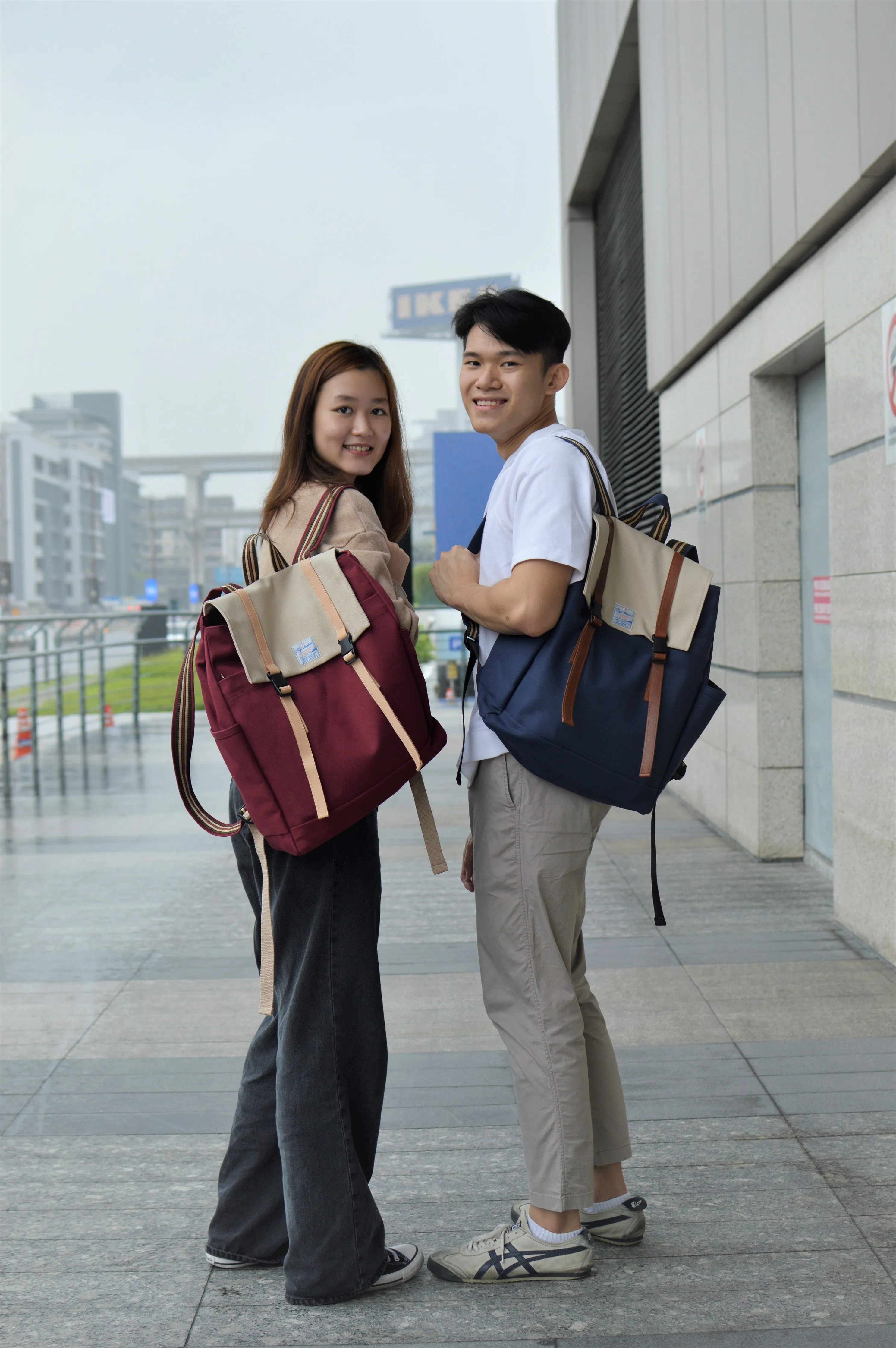 Carter 308 Charcoal Navy | Backpack
