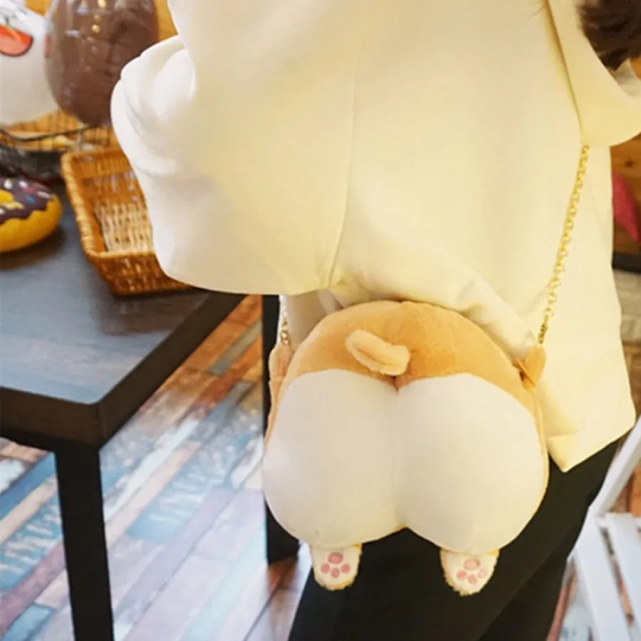 Cartoon Keki Ass Crossbody Bag