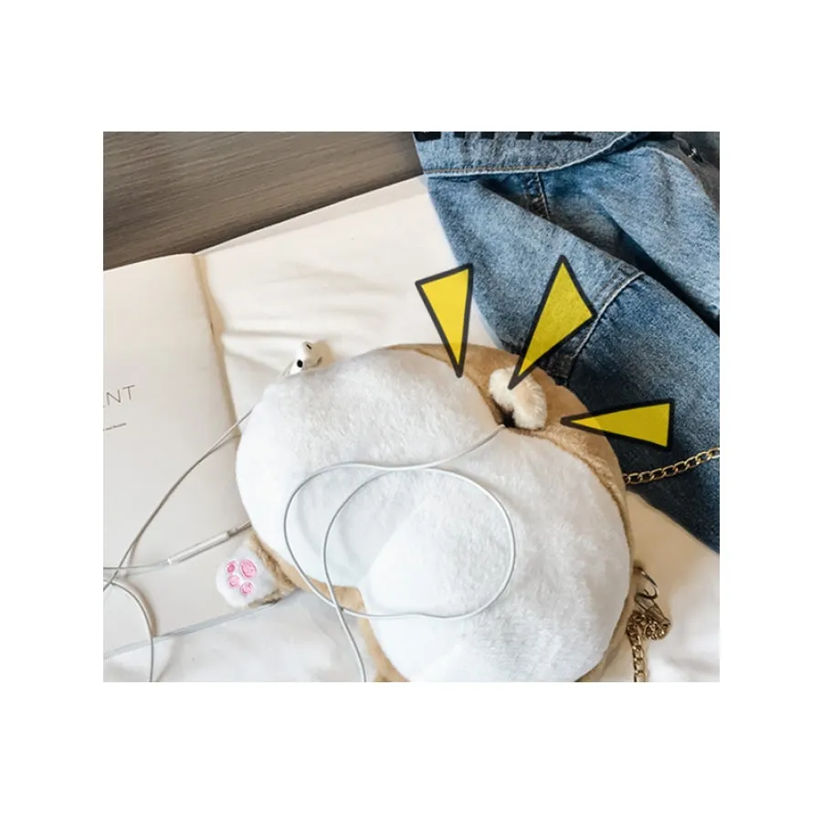 Cartoon Keki Ass Crossbody Bag