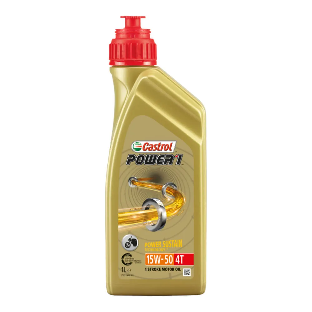 Castrol Power 1 4T 15W-50 Motor Oil (1L)