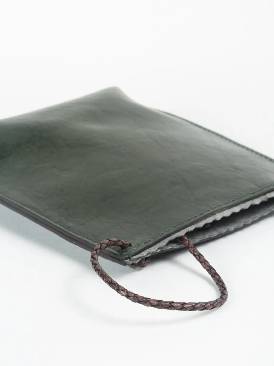 cell pouch – green