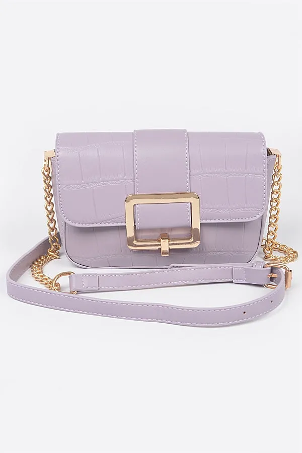 Charlie Faux Leather Crossbody