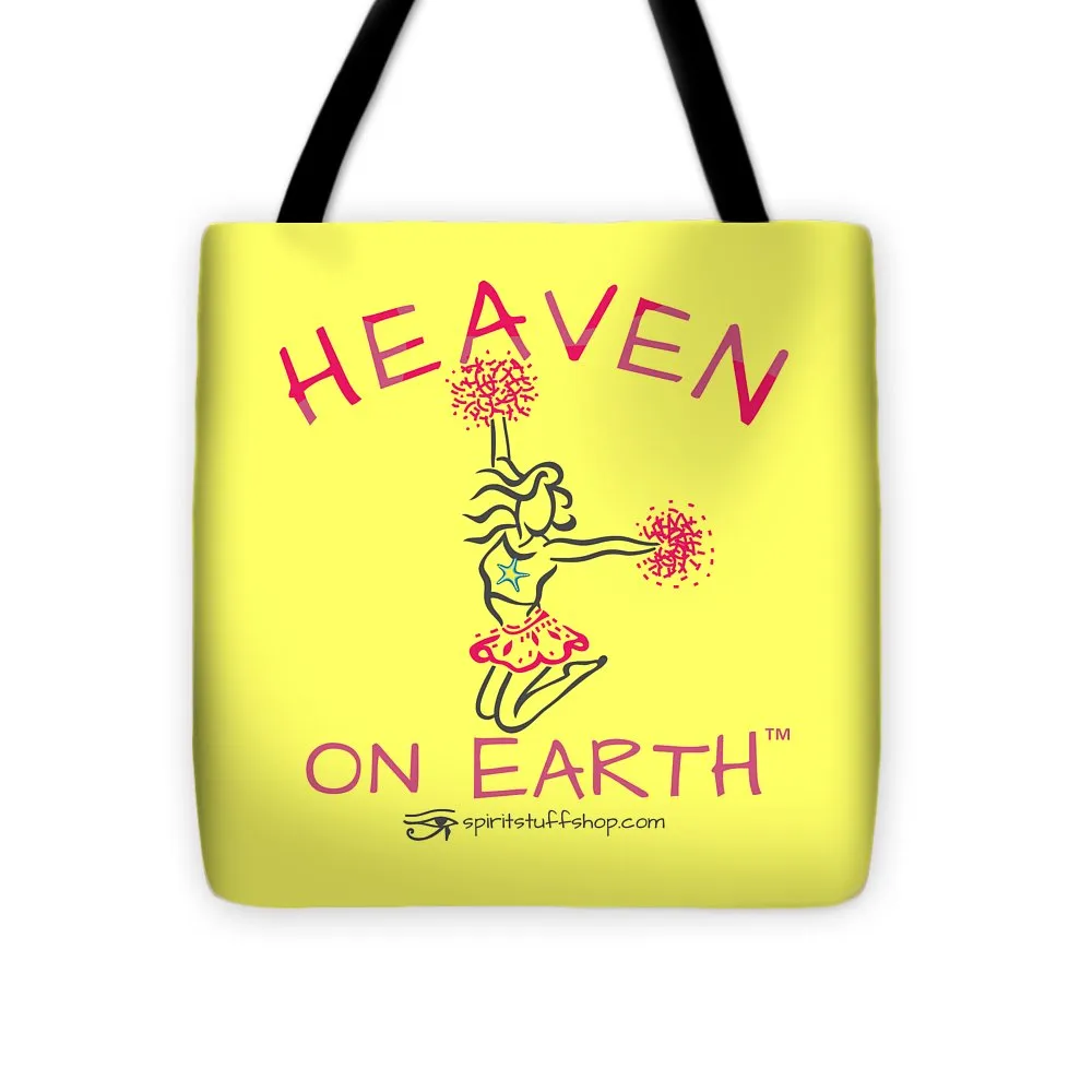 Cheerleading Heaven On Earth - Tote Bag