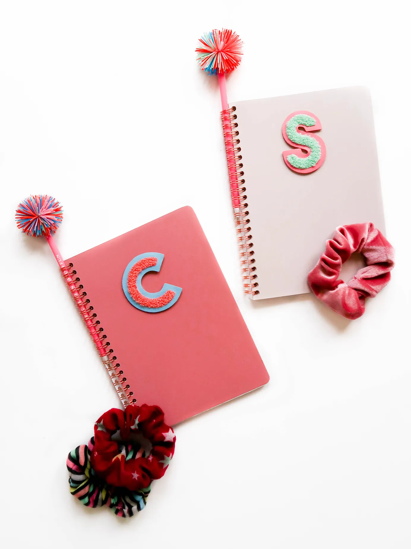 Chenille Alphabet Letter Stickers - Pack of 58 Assorted Letters