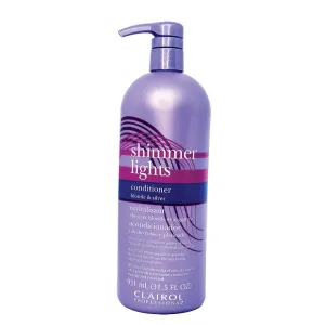 Clairol Professional Shimmer Lights Purple Conditioner, 31.5 oz