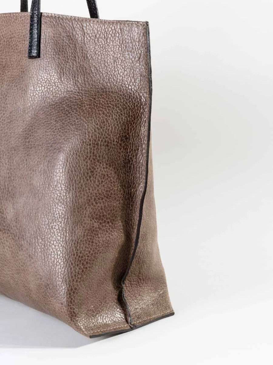 classic shopper - taupe