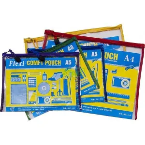 Clear Zipbag Pouch A5 WB-841