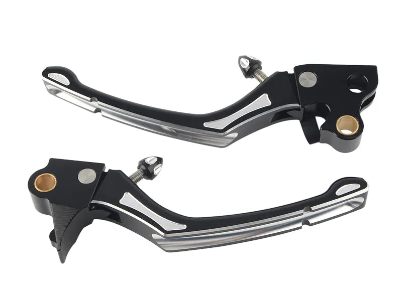 Clutch Brake Levers Fits Harley Sportster XL 883 1200 Dyna SFTL FL