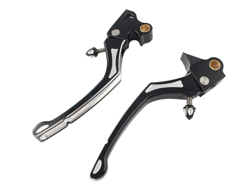 Clutch Brake Levers Fits Harley Sportster XL 883 1200 Dyna SFTL FL