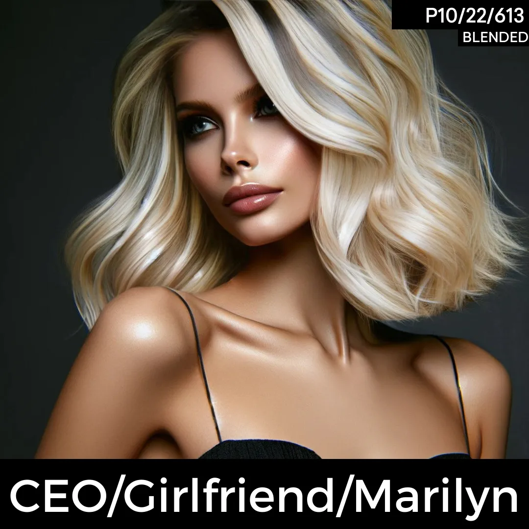 Clutch Keratin Tip (K-Tip) Hair Extensions 18"
