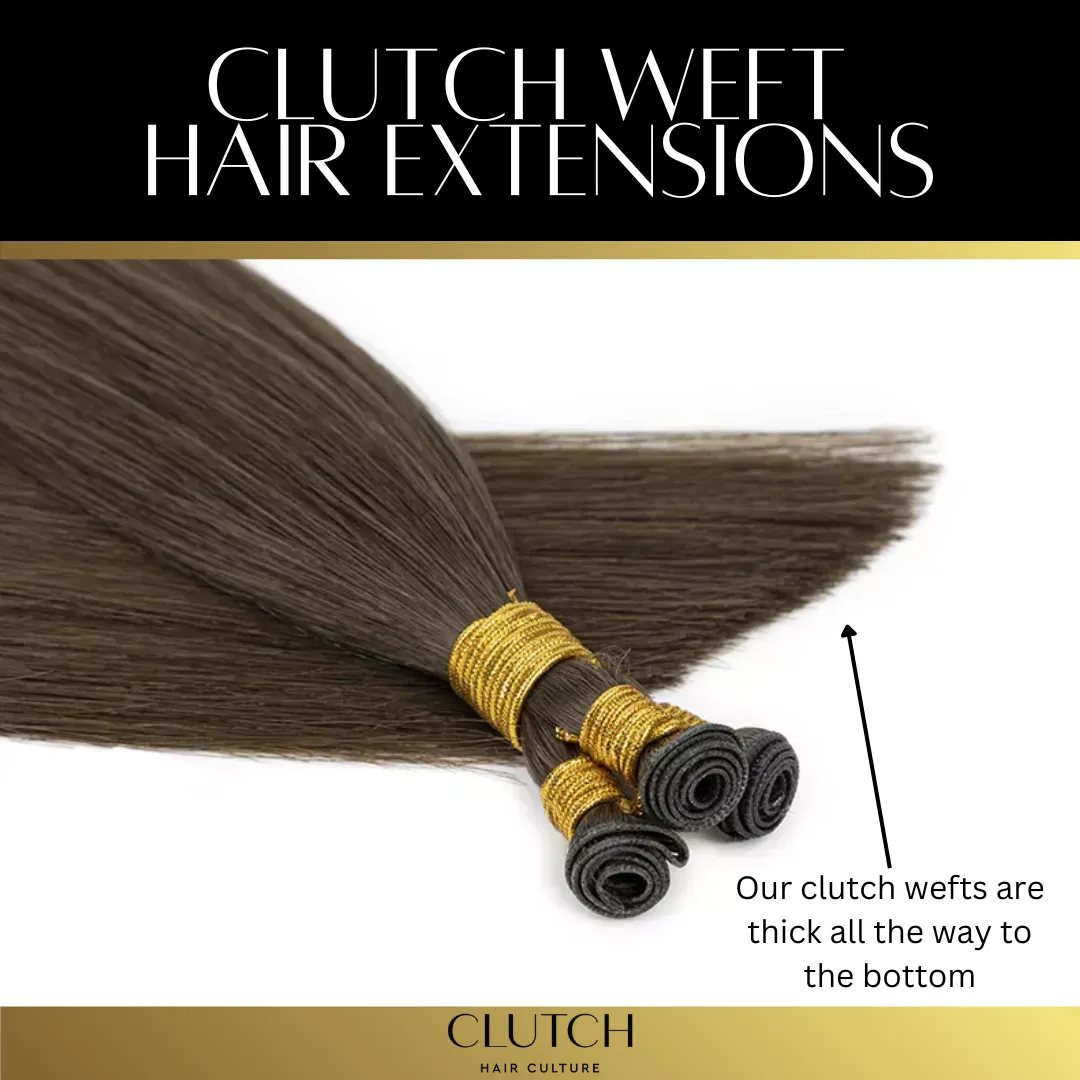 Clutch Weft Hair Extensions 20"