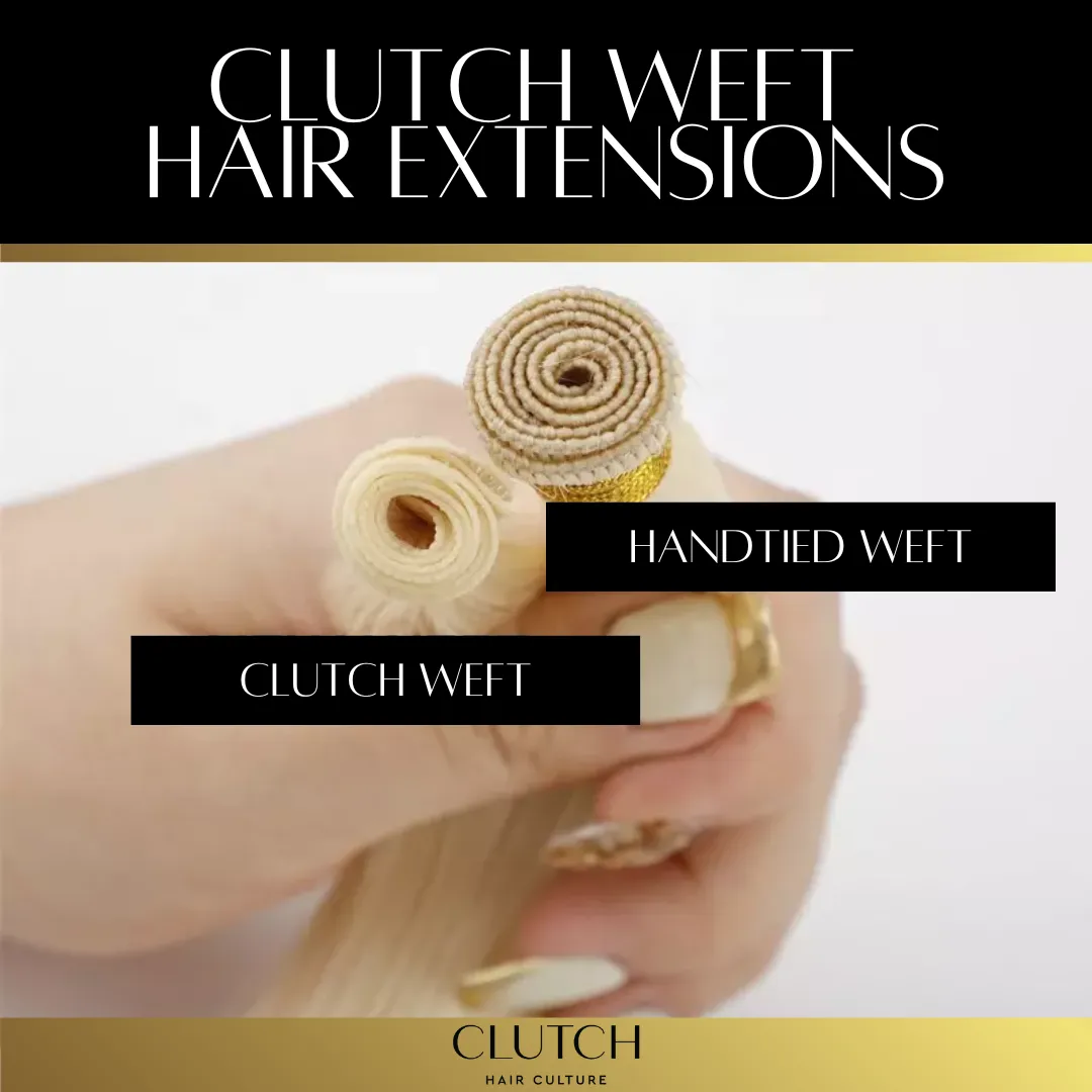 Clutch Weft Hair Extensions 20"
