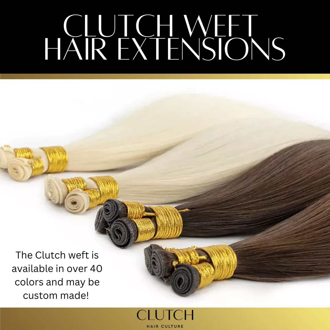 Clutch Weft Hair Extensions 20"