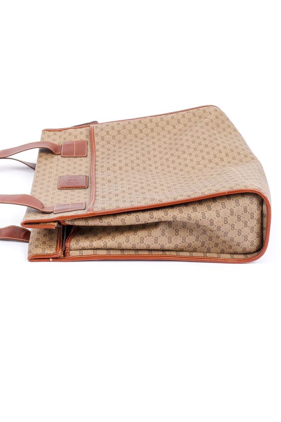 Coated Canvas & Leather GG Tote