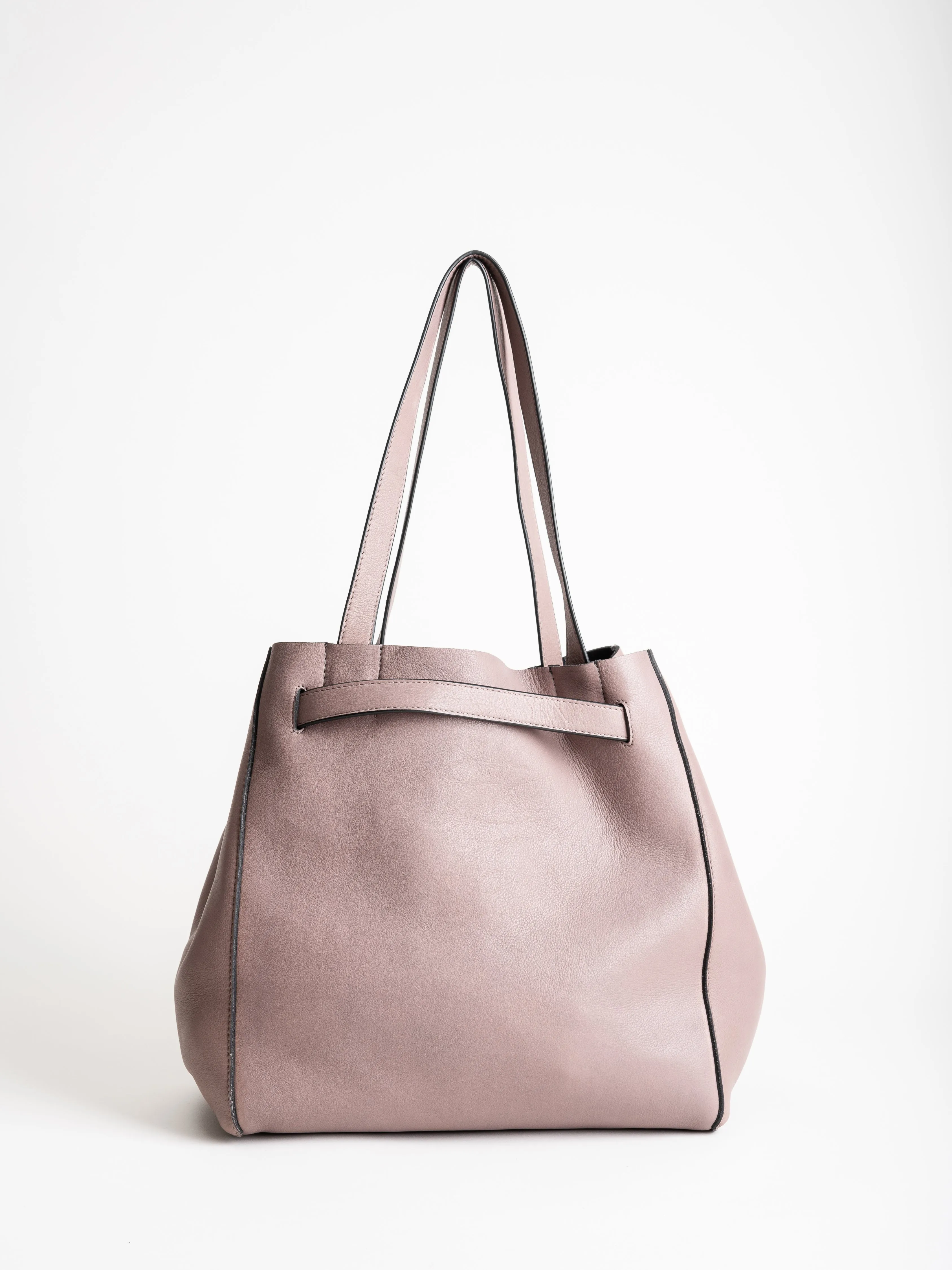 convertible tote - mauve cowdray