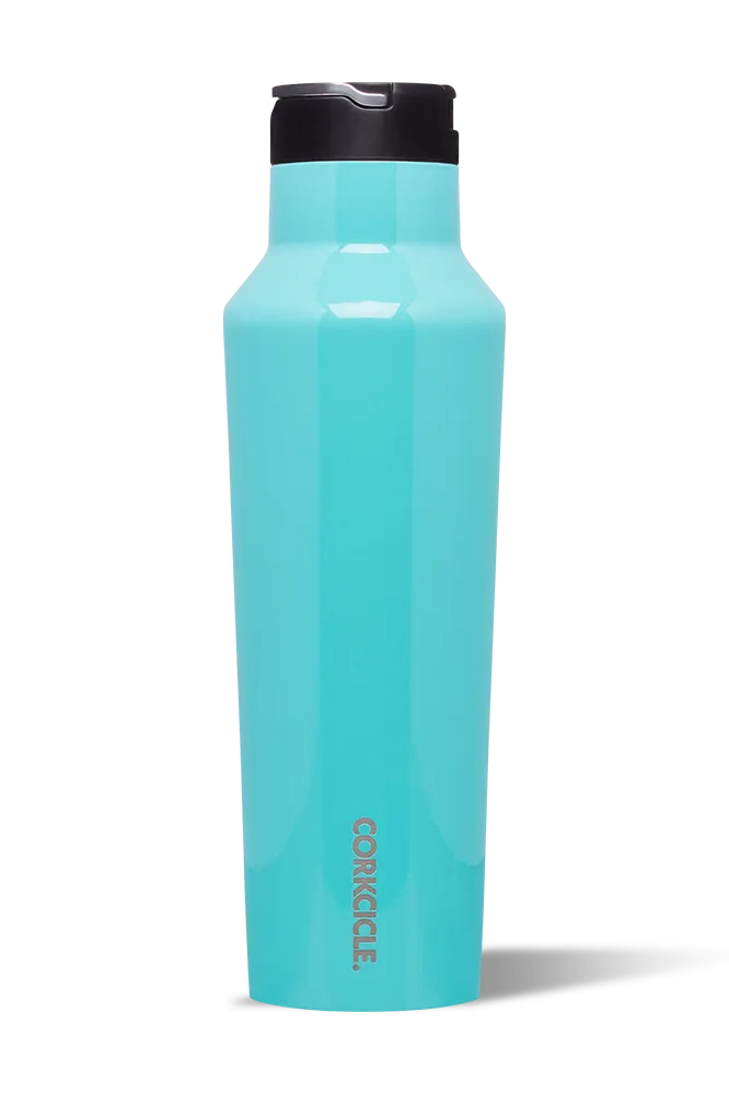 Corkcicle  Sport Canteen 20oz Gloss Turquoise