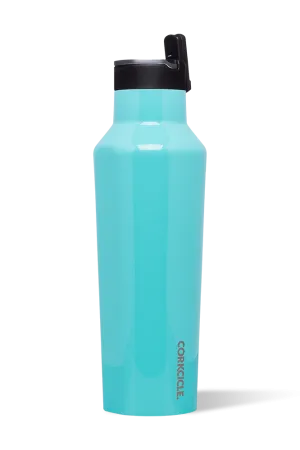 Corkcicle  Sport Canteen 20oz Gloss Turquoise