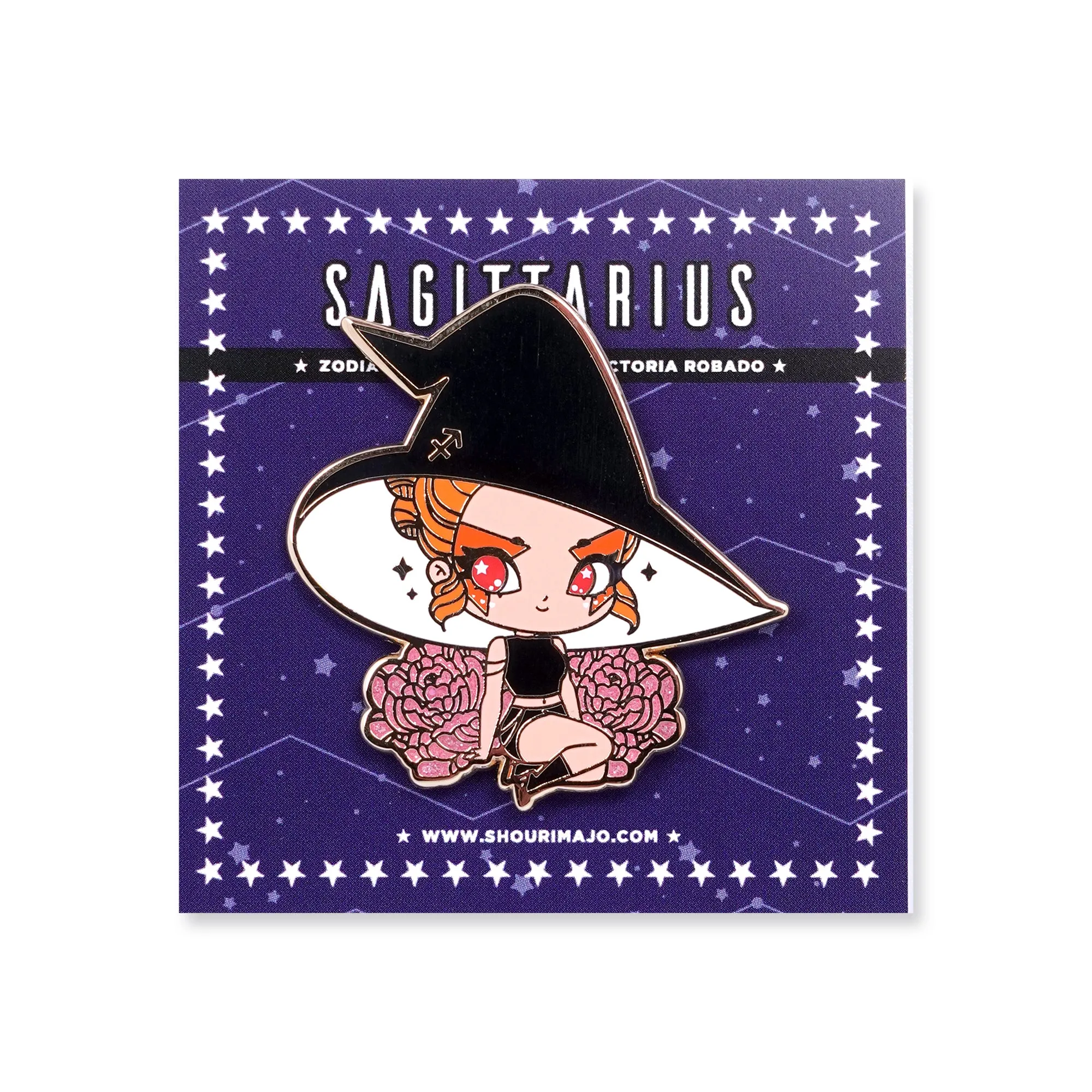 Cosmeek Zodiac Witches Enamel Pins