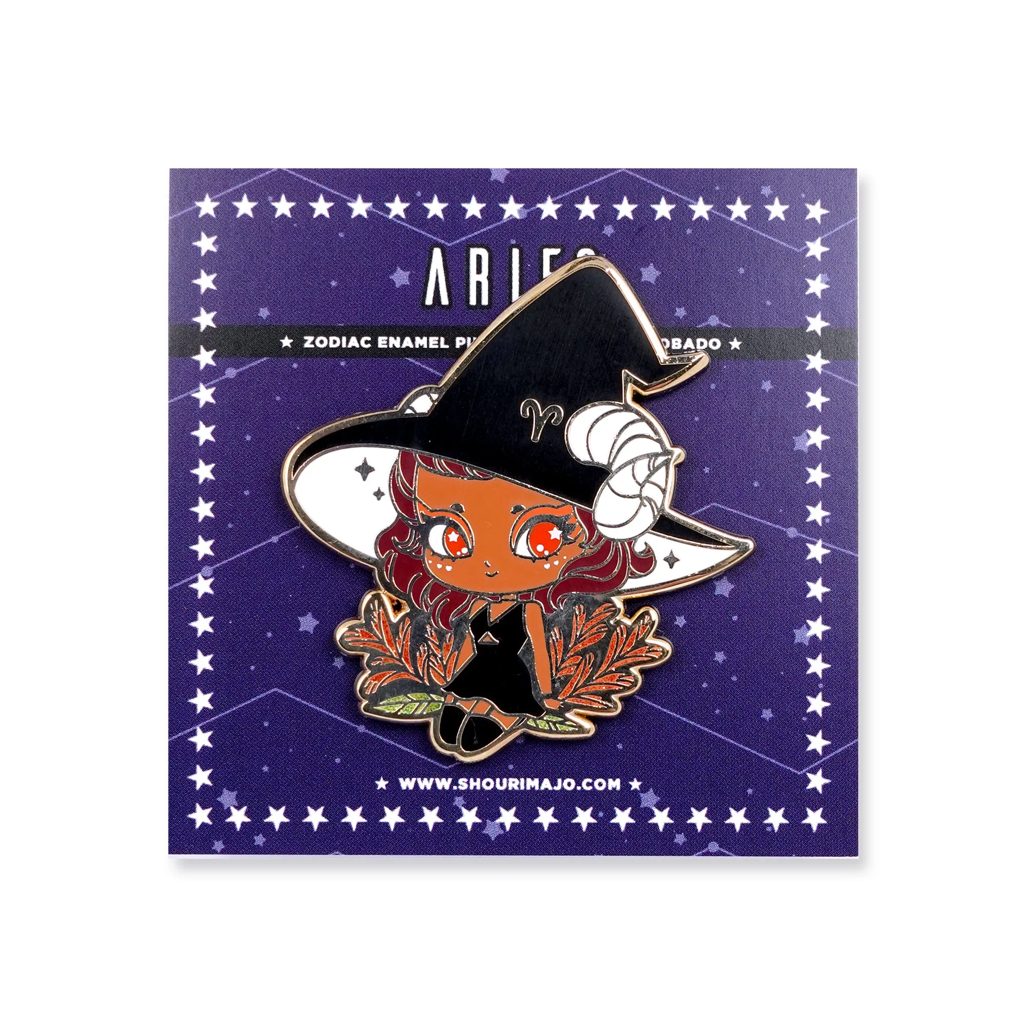 Cosmeek Zodiac Witches Enamel Pins