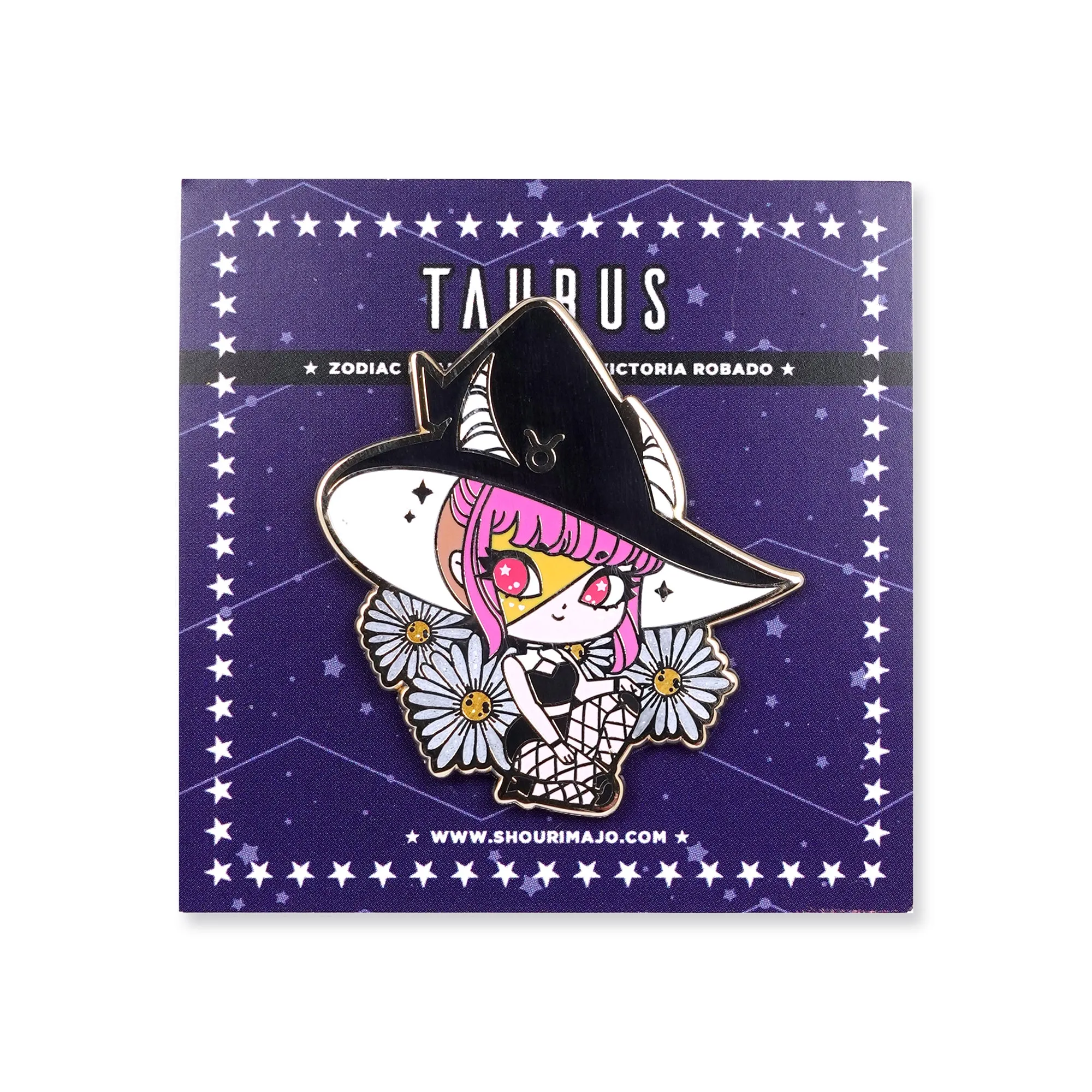 Cosmeek Zodiac Witches Enamel Pins