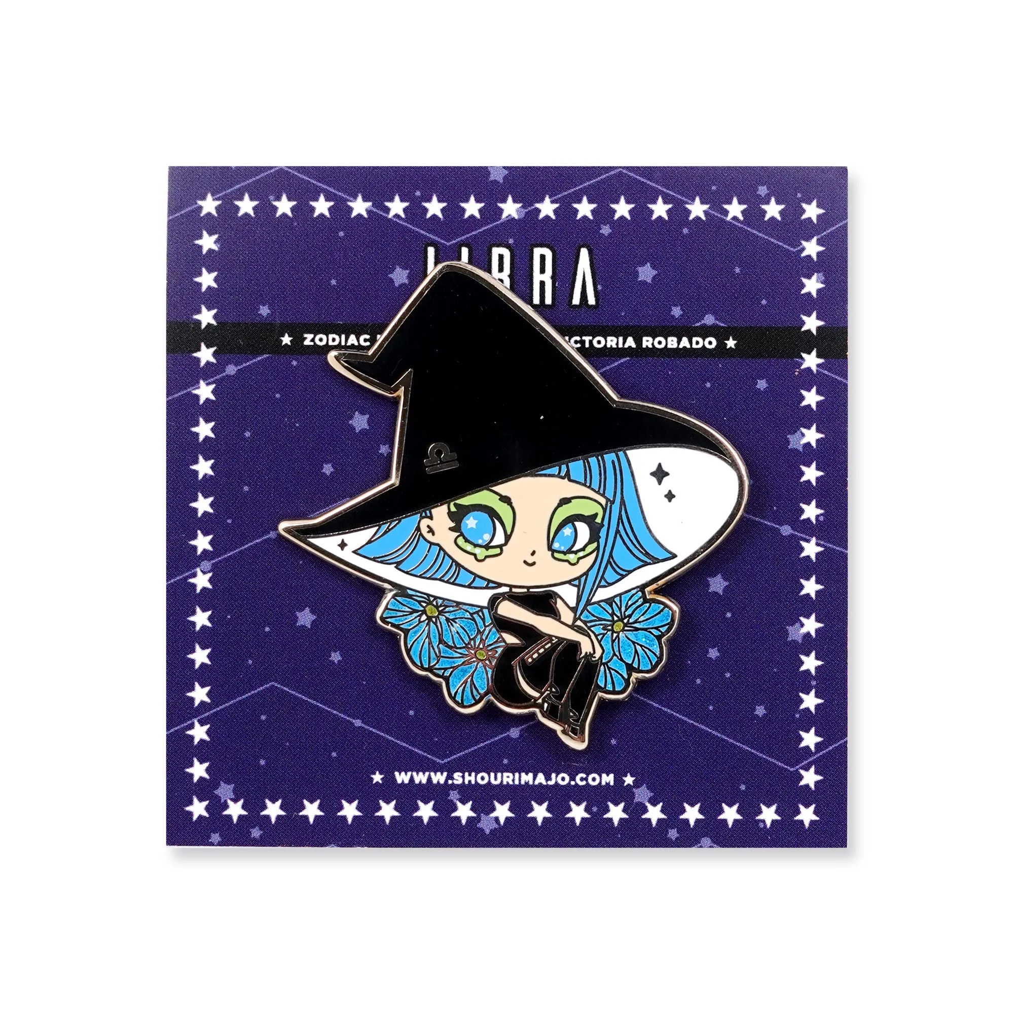 Cosmeek Zodiac Witches Enamel Pins