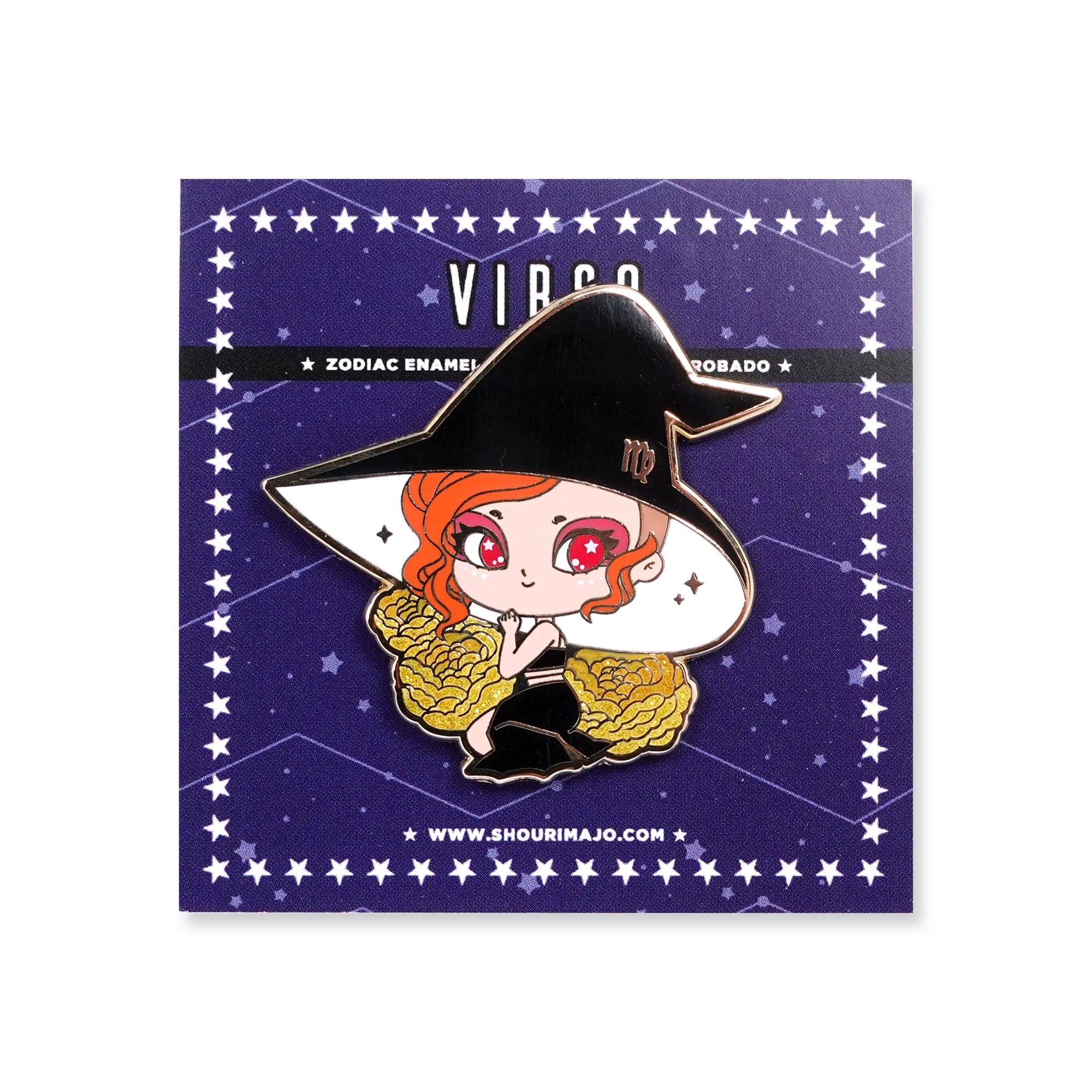 Cosmeek Zodiac Witches Enamel Pins