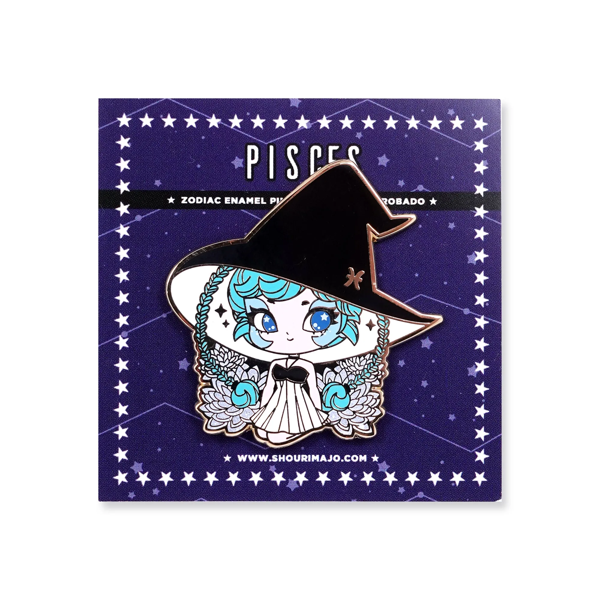 Cosmeek Zodiac Witches Enamel Pins