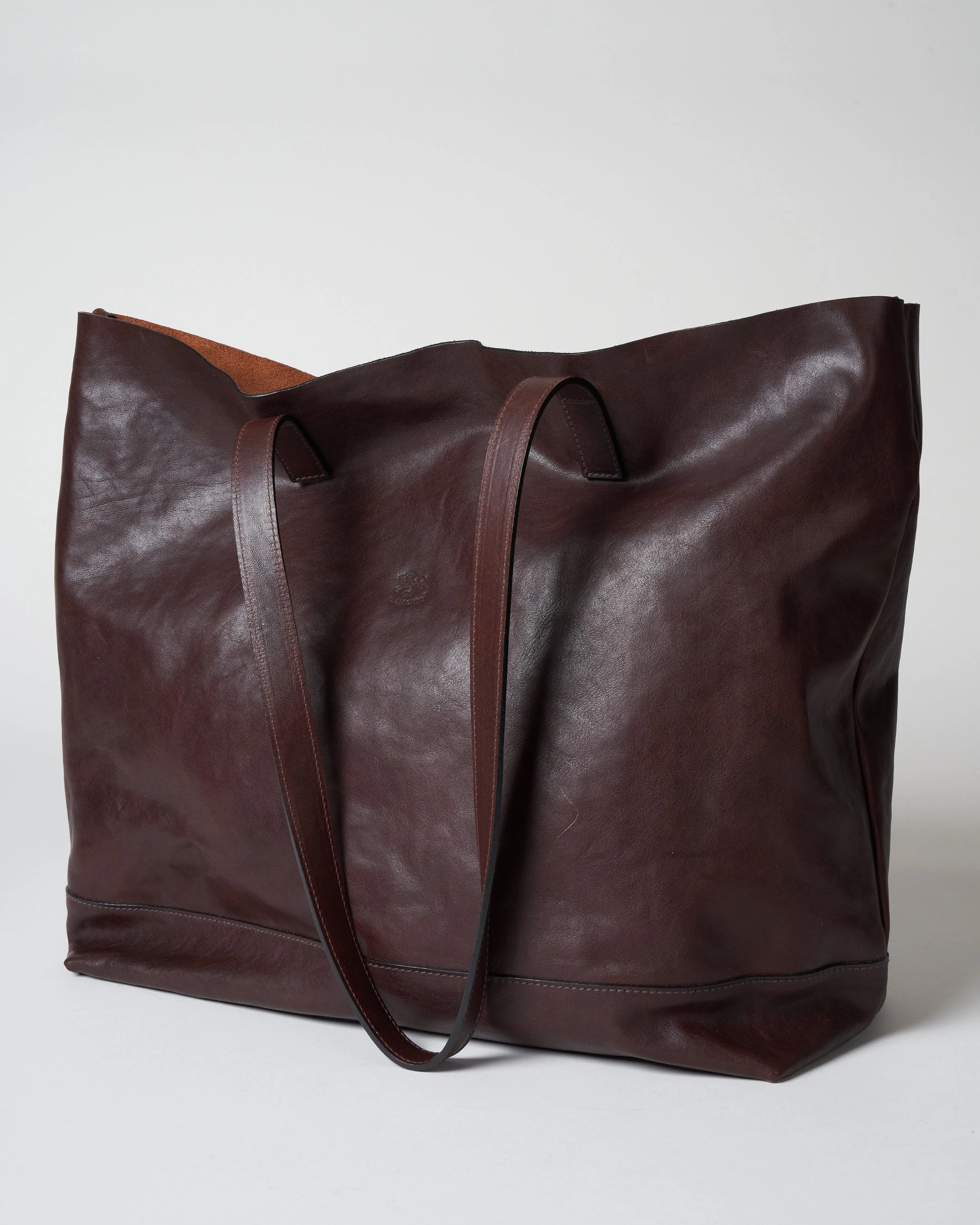 cowhide tote bag - t moro