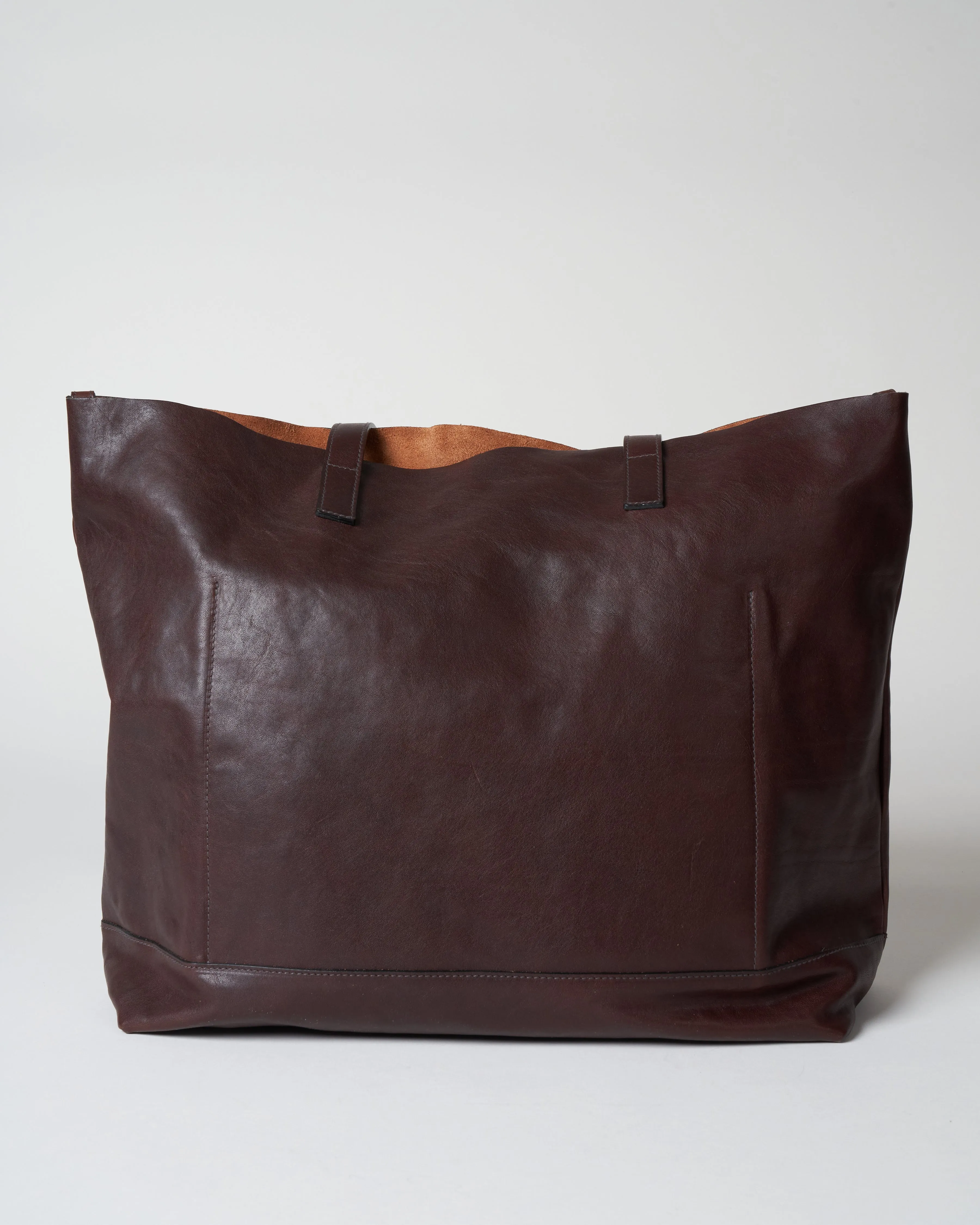 cowhide tote bag - t moro