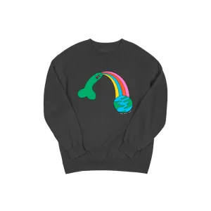 CREWNECK BLACK - SEXE ORAL RAINBOW