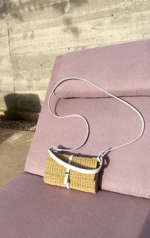 Cross body Muun Straw bag