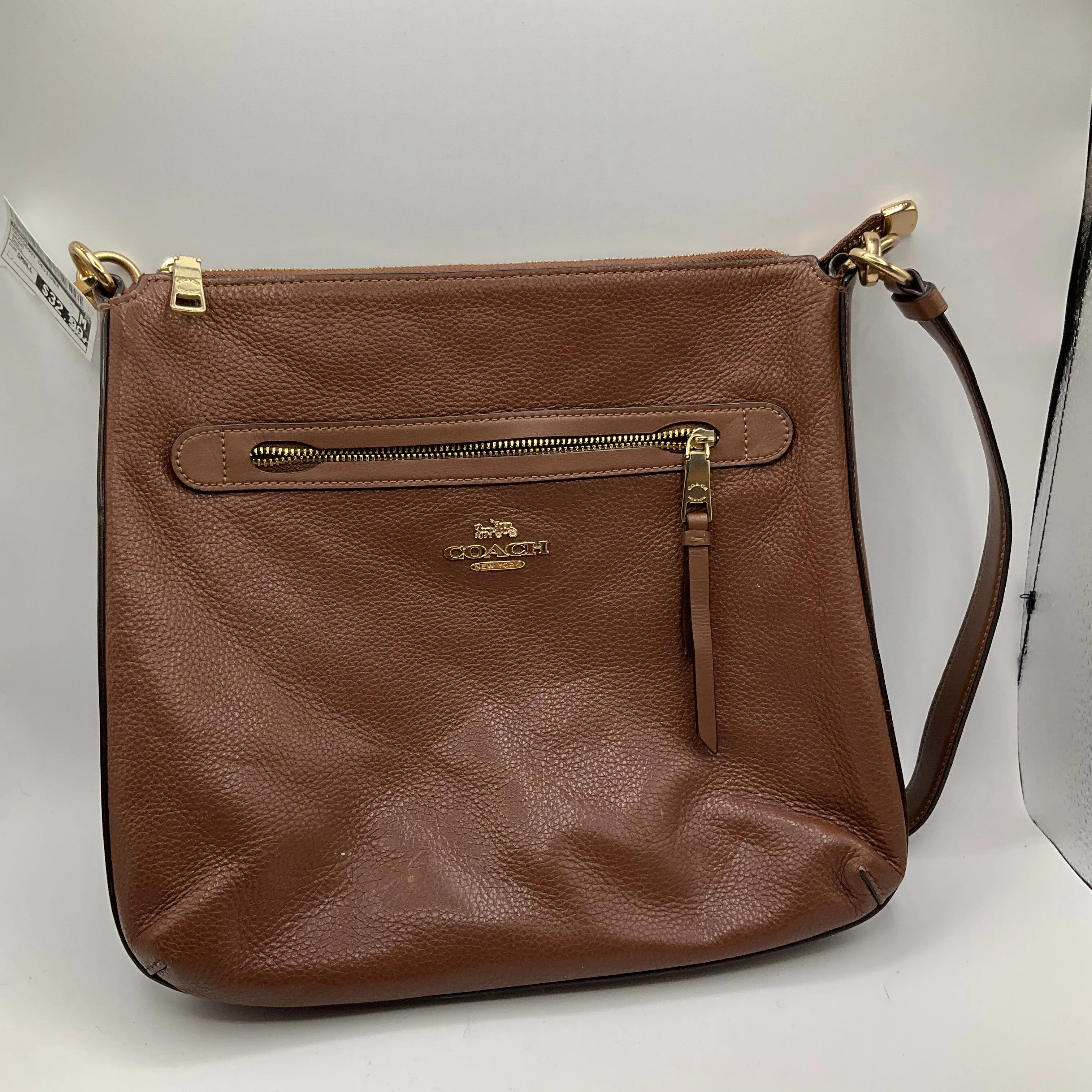 Crossbody Designer By Coach, Size: Small