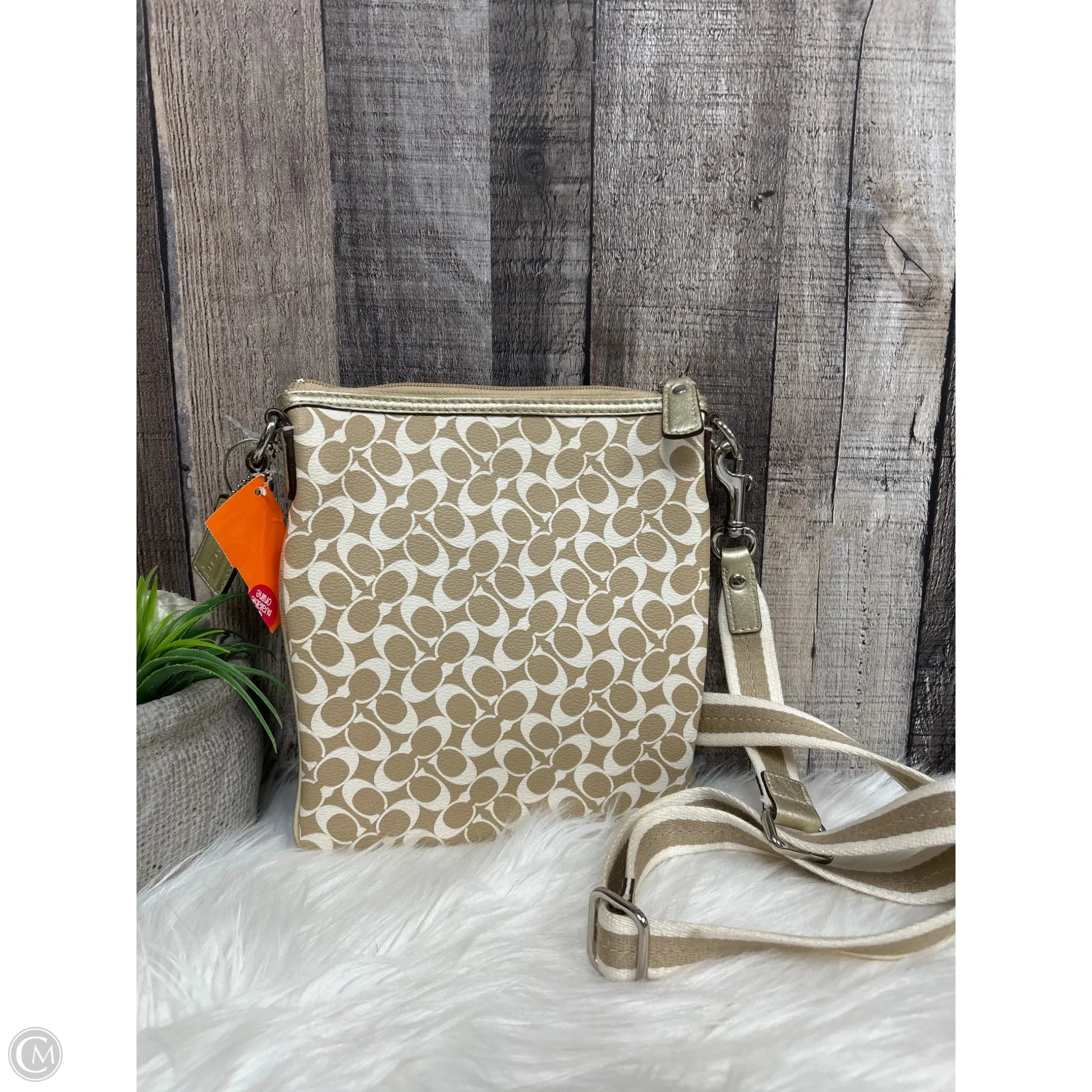 Crossbody Designer By Coach, Size: Small