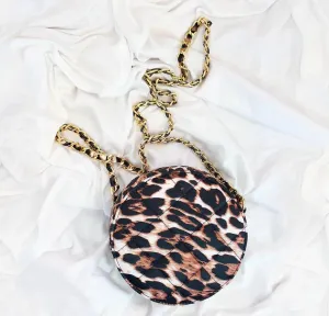 Cupid Bag- White Leopard