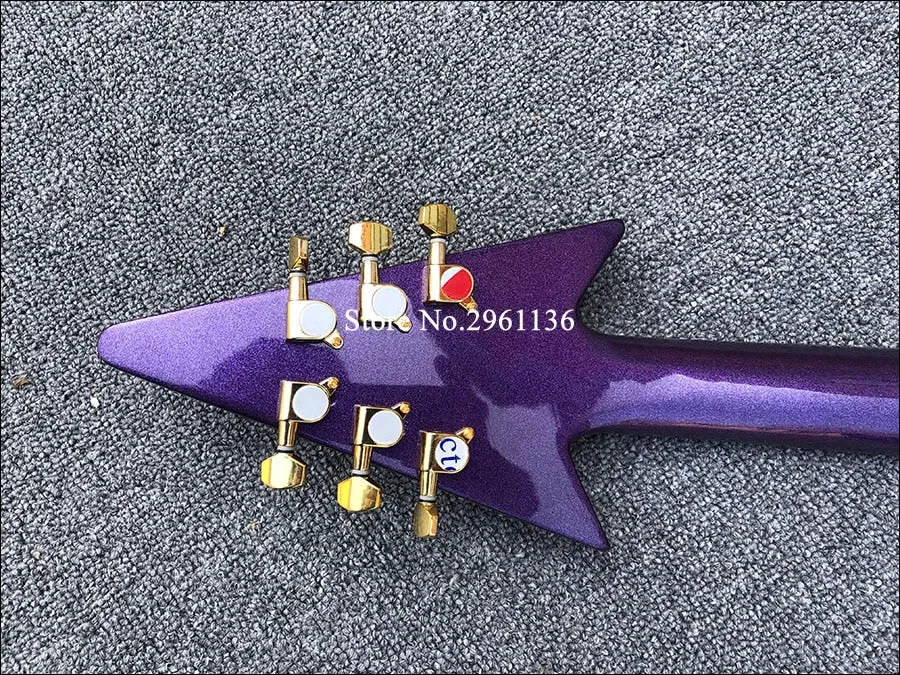 Custom High Quality Prince Purple Rain  Electric Guitar