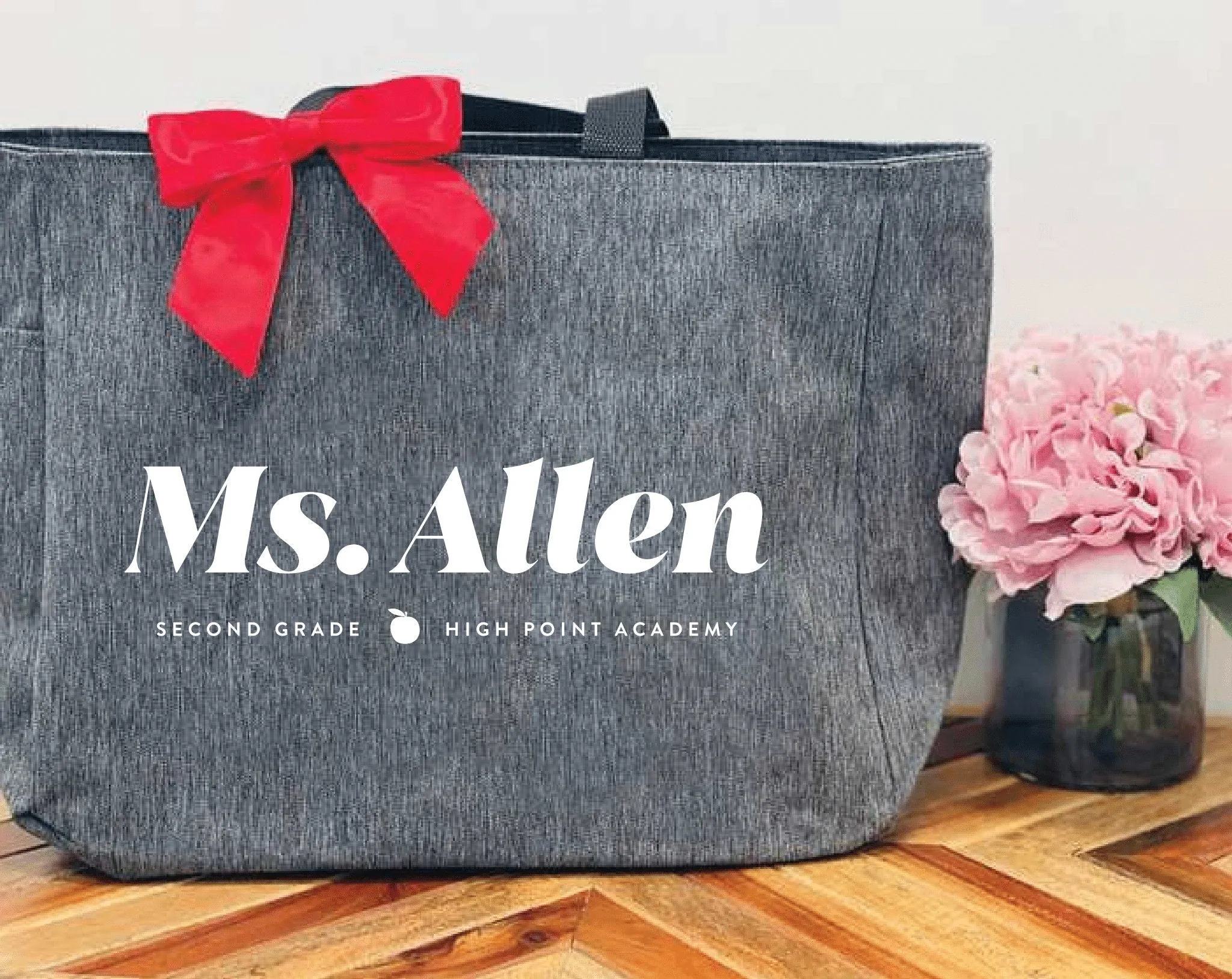 Custom Student Teacher Tote Bag