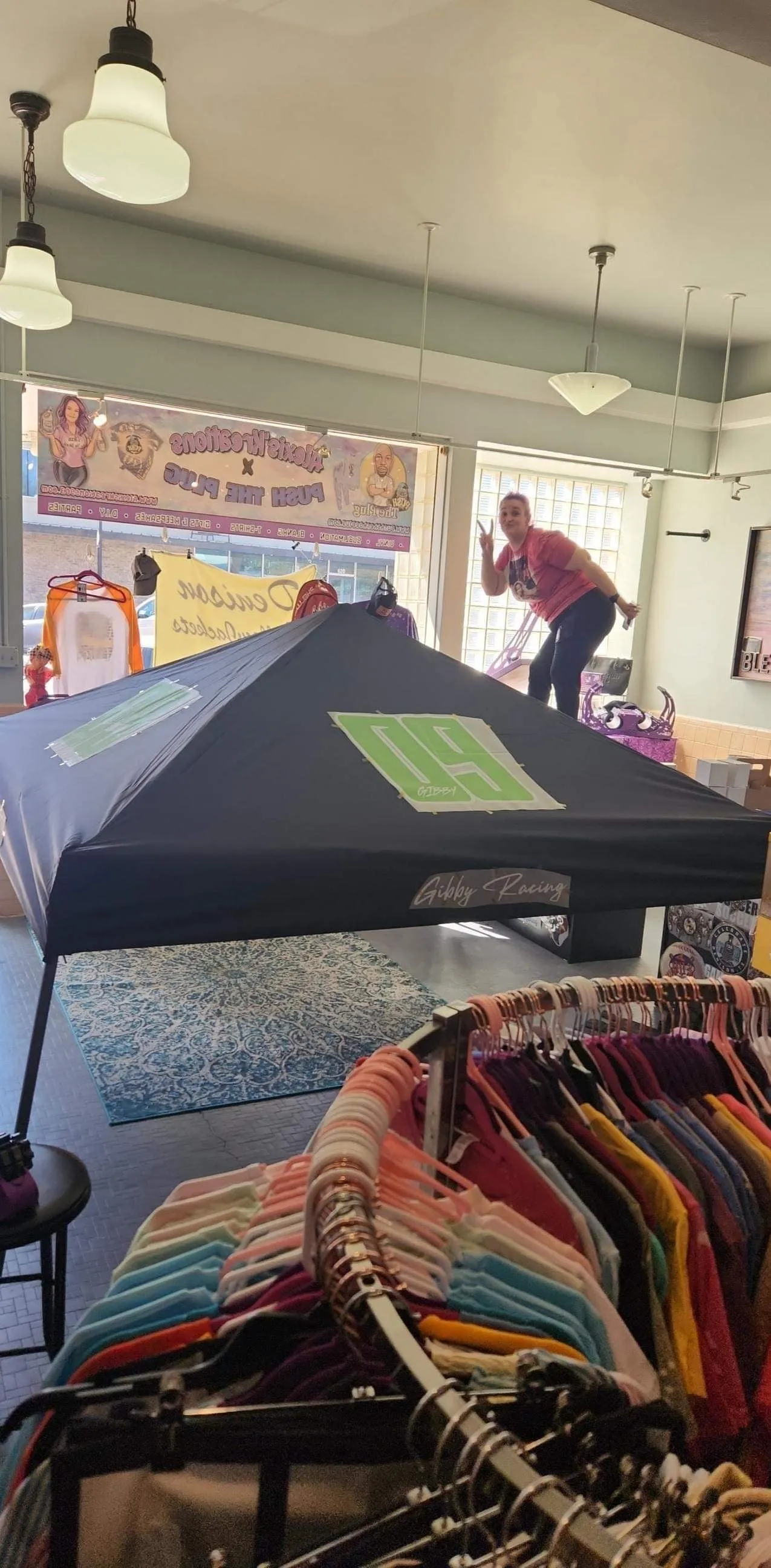 Custom Tent Canopy & Backwall