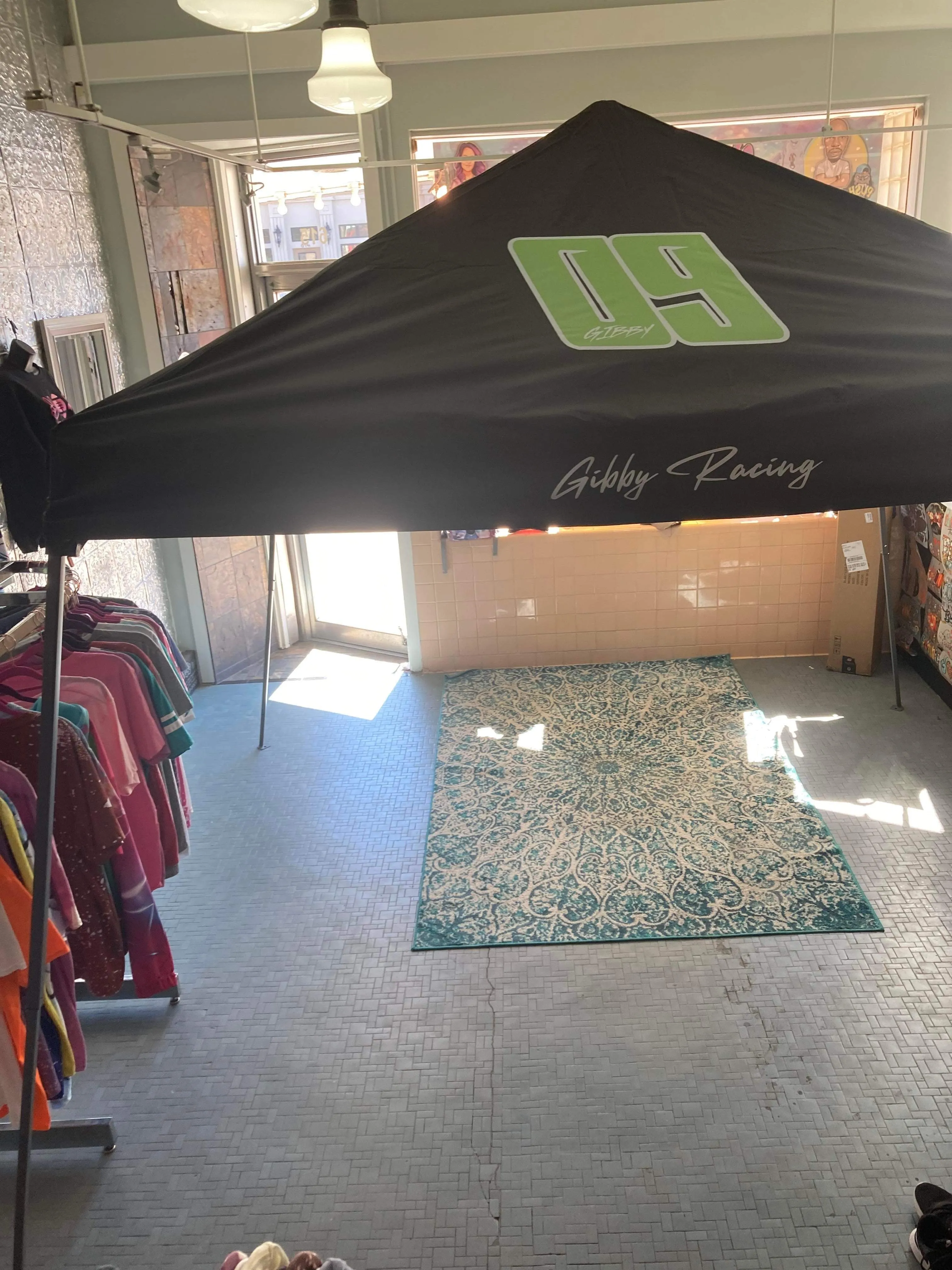 Custom Tent Canopy & Backwall