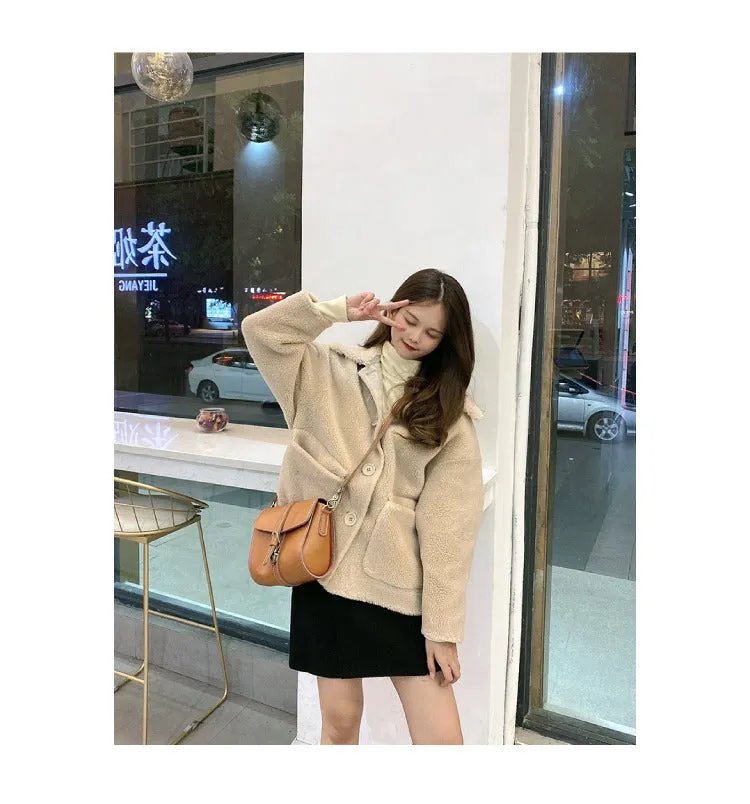 Cute LEATHER Small Side Bag Brown WOMEN SHOULDER BAG Small Crossbody Purse FOR WOMEN