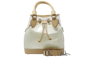D Tote - Leather Clear Base
