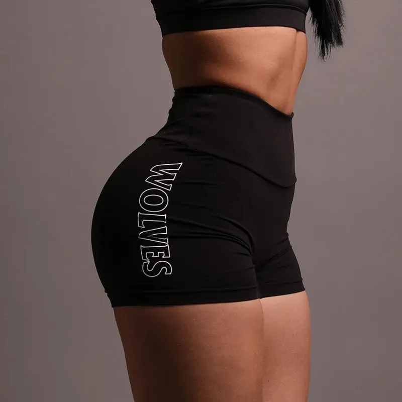 Darc SHE Shorts Summer Women Yoga Wear High Waist Sport Fitness Push-Up Tights Booty Pants Crossfit Gym Athletic Workout Shorts