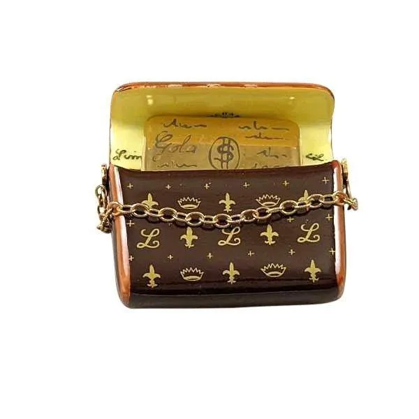 Designer Clutch Purse with Credit Card
